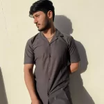 Grey Cuban-Collar