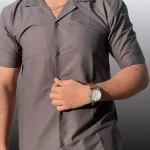 Grey Cuban-Collar