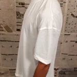 White Half-Sleeves T-Shirt