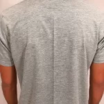 Heather Grey Half-Sleeves T-Shirt