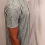 Heather Grey Half-Sleeves T-Shirt