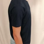 Navy Blue Half-Sleeves T-Shirt