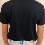 Navy Blue Half-Sleeves T-Shirt