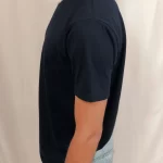 Navy Blue Half-Sleeves T-Shirt