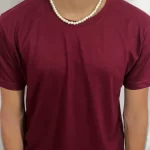 Maroon Half-Sleeves T-Shirt