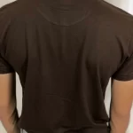 Brown Half-Sleeves T-Shirt