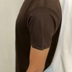 Brown Half-Sleeves T-Shirt