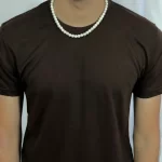 Brown Half-Sleeves T-Shirt