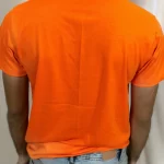 Orange Half-Sleeves T-Shirt