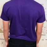 Purple Half-Sleeves T-Shirt