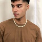 Light Brown Half-Sleeves T-Shirt