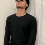 Black Full Sleeves T-Shirt