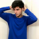 Royal Blue Full Sleeves T-Shirt