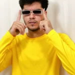 Yellow Full Sleeves T-Shirt