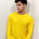 Yellow Full Sleeves T-Shirt