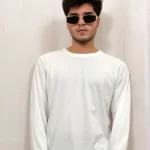 White Full Sleeves T-Shirt