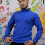 Royal Blue High-Neck