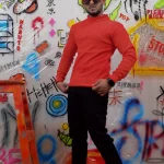 Red High-Neck