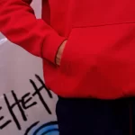 Red Over-sized Hoodie