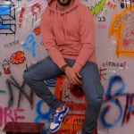 Peach Over-sized Hoodie