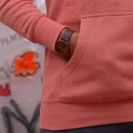 Peach Over-sized Hoodie
