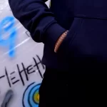 Navy Blue Over-sized Hoodie