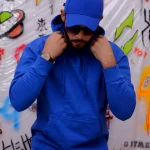 Light Royal Blue Over-sized Hoodie