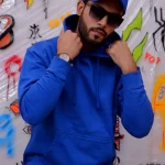 Light Royal Blue Over-sized Hoodie