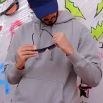 Light Grey Over-sized Hoodie