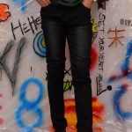 Shaded Black Jeans