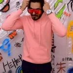 Baby Pink Over-sized Hoodie