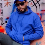 Light Royal Blue Over-sized Hoodie