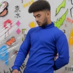 Royal Blue High-Neck