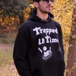 TRAPPED IN TIME OVER-SIZED HOODIE