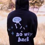 TRAPPED IN TIME OVER-SIZED HOODIE