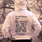 QR OVER-SIZED HOODIE