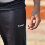 Black side white Trouser